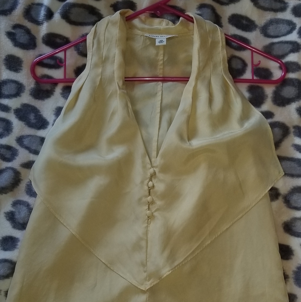 Banana Republic genuine silk tank top